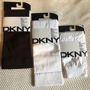 NWT DKNY Opaque Knee Hi Stockings OS